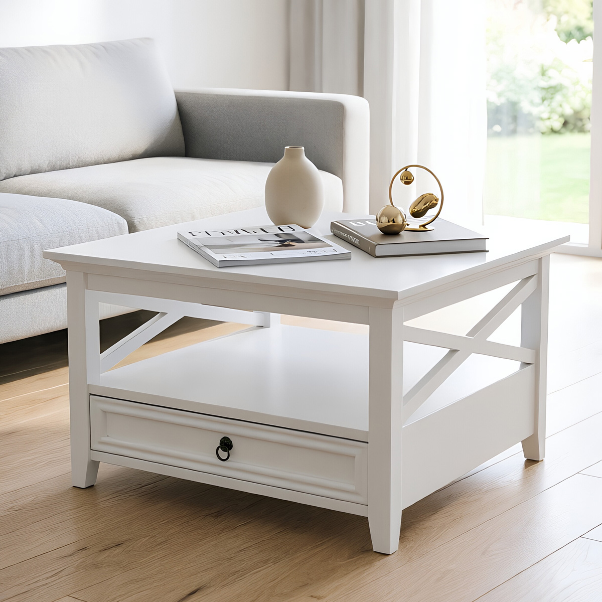 white furniture